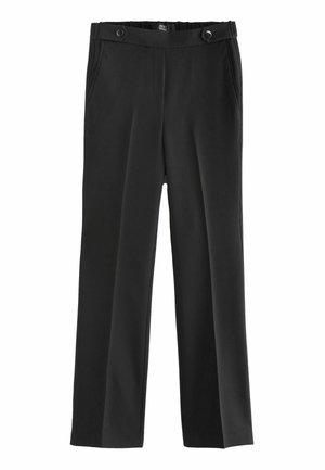 Next TAILORED ELASTIC  REGULAR FIT - Kelnės - black