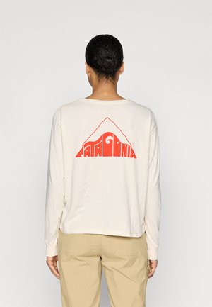 DRIFTWAYS EASY CUT ORGANIC - Camiseta de manga larga - undyed natural
