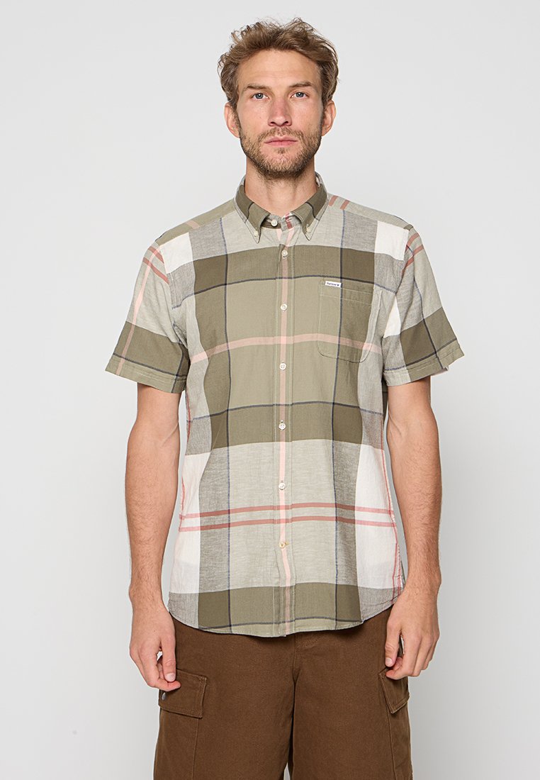 Barbour Overhemd olijfgroen