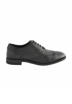 OXFORD BROGUE - Eleganta snörskor - black