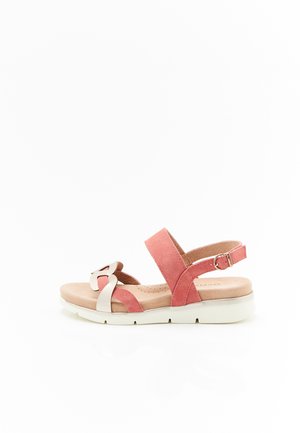 Damart TRESSÉES AMORTYL - Sandalen met plateauzool - vieux rose