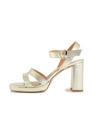 V.GAN High heeled sandals - gold-coloured