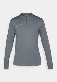 ACADEMY DRILL TOP - Langærmet T-shirt - iron grey/black/sunset pulse