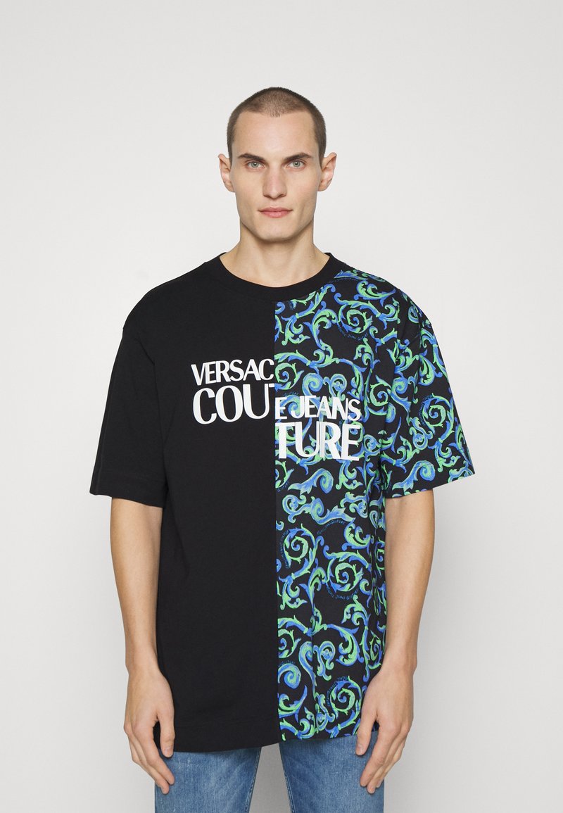 Versace Jeans Couture Print T-shirt - black - Zalando.co.uk