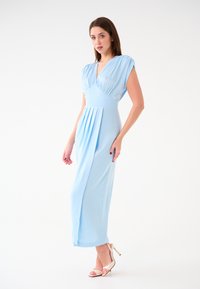 LEIMANN Robe longue - light blue