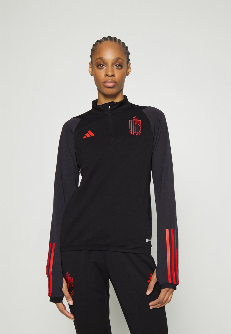 adidas Performance BELGIEN RBFA TRAINING - Landslagsklær - black/svart ...