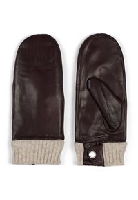 LUCY  - Mittens - dark brown