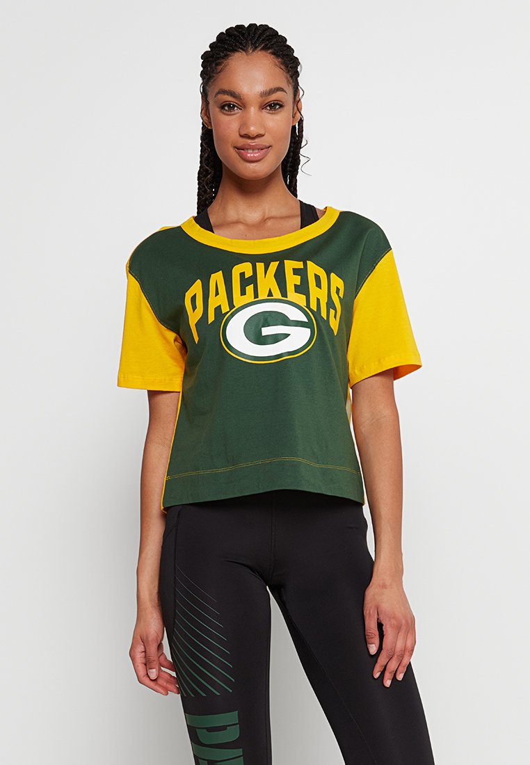 Fanatics T-shirt print donkergroen