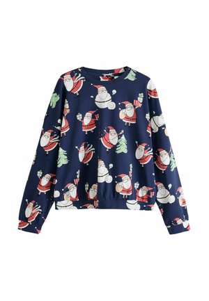 Next, TALL FIT - MATCHING FAMILY CHRISTMAS LONG SLEEVE PYJAMAS SET - Nachtwäsche Set - navy santa