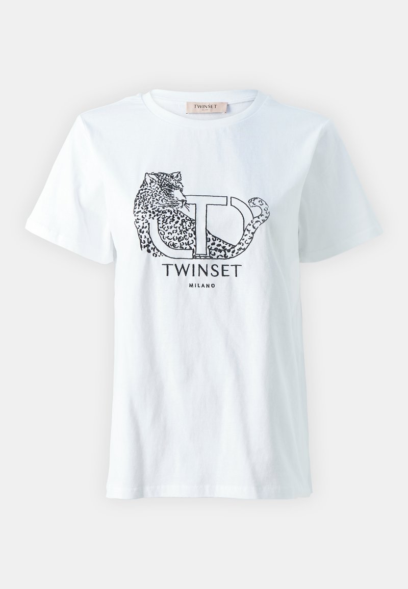 TWINSET T-shirt print wit TWINSET T-shirt print wit