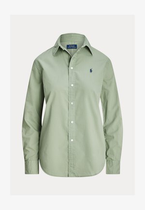 Polo Ralph Lauren LONG SLEEVE BUTTON FRONT SHIRT - Chemisier - cargo green