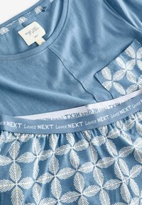 Next SHORT SLEEVE  - REGULAR FIT SET - Set lenjerie de noapte - blue geo