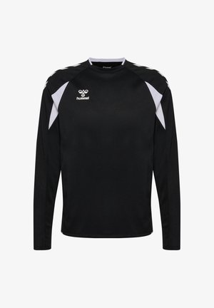 Hummel, CORE 2.0 CREW NECK - Sweatshirt - black white