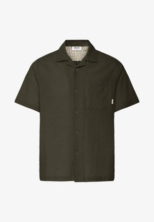 INDICODE JEANS, IDCORSON SEERSUCKER - Hemd - army