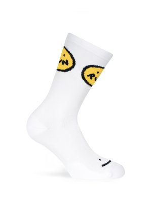 SMILE RUN UNISEX   - Socks - white