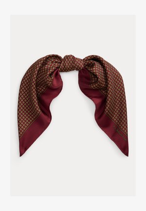 Polo Ralph Lauren, FOULARD SILK SQUARE SCARF - Foulard - bordeaux