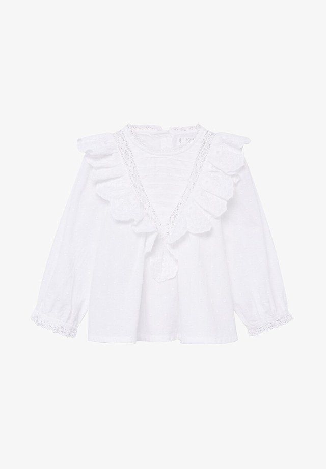 Blouse - gebroken wit