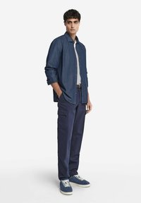 Falconeri Skjorta - blau denim dark