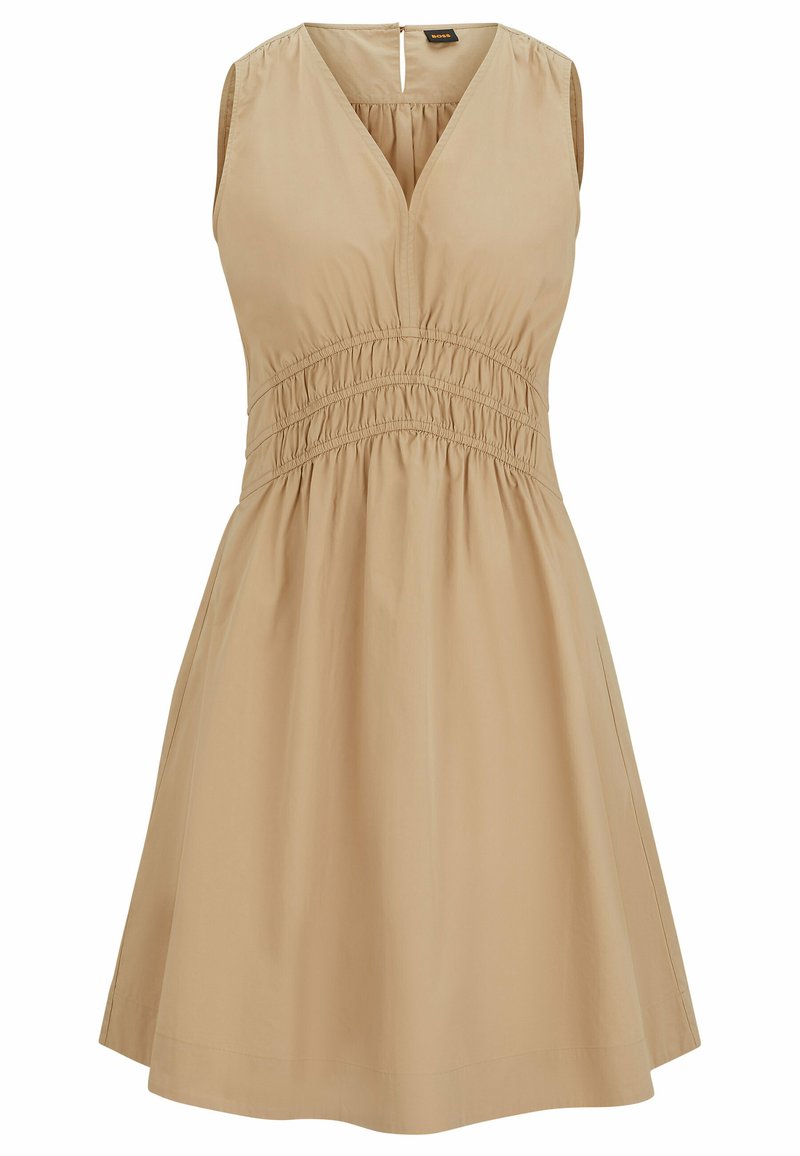 Boss Jurk lichtbruin Boss Jurk lichtbruin