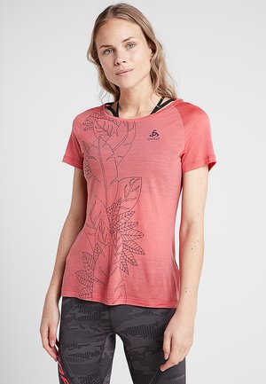Print T-shirt - chrysanthemum