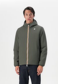 K-Way JACK WARM DOUBLE UNISEX - Jachetă de iarnă - green blackish/green oak