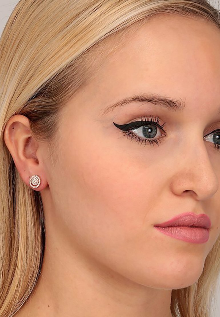 CHRIST Örhänge - rose gold-coloured