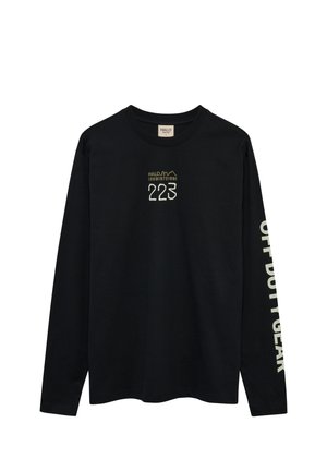 GRAPHIC LS UNISEX - Langarmshirt - black