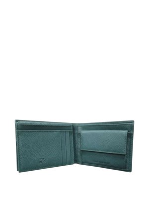 Portafoglio jumbo GG in pelle verde scuro | ® Italia