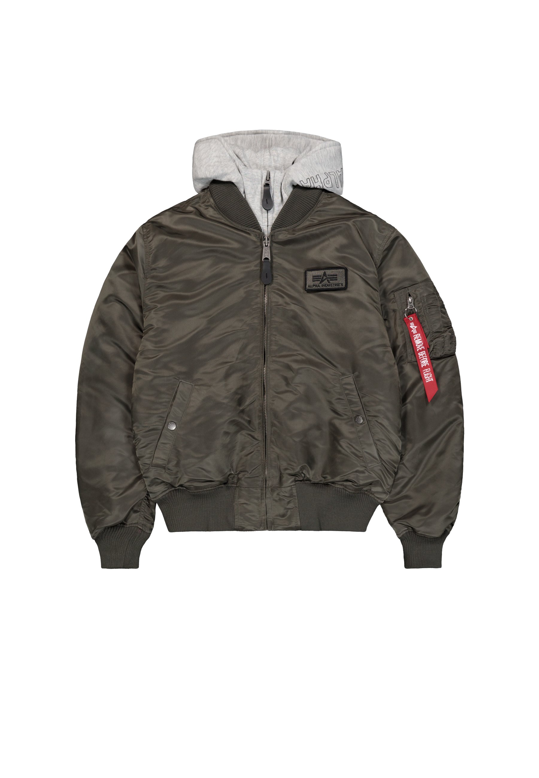 Alpha Industries Bomber Jacket - grey/anthracite - Zalando