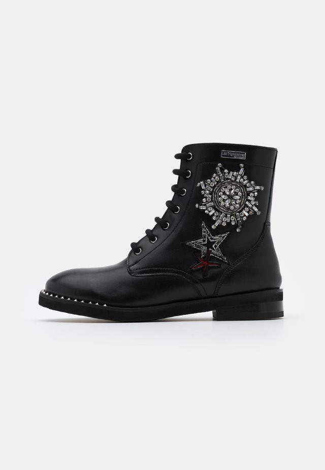 ZAMBIE - Lace-up ankle boots - noir