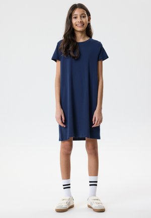 TWO SOON 2ER-PACK KURZARM - Robe en jersey - navy blazer