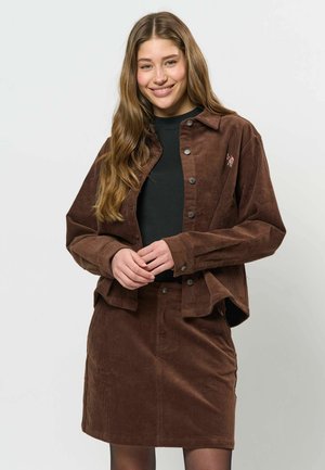 U.S. Polo Assn., UWNAMI - Риза с копчета - chestnut