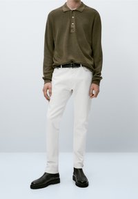 Massimo Dutti Polo shirt - khaki