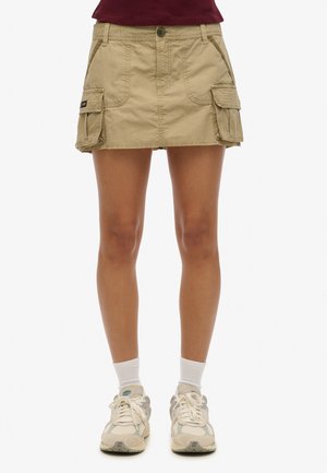 UTILITY PARACHUTE - A-snit nederdel - stone wash taupe brown