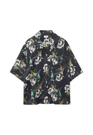& OTHER STORIES, & OTHER STORIES OVERSIZED RESORT SHIRT - Chemisier - black