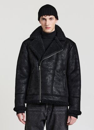 Calliope Giacca in similpelle - nero