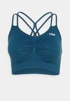 DEFINE SEAMLESS SCRUNCH BRA - Brassières de sport à maintien normal - teal