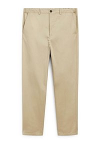 PATCH POCKET - Kalhoty - beige
