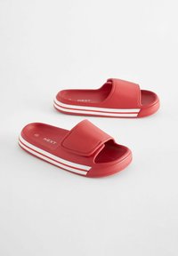 Next STRIPE - REGULAR FIT - Badesandaler - red