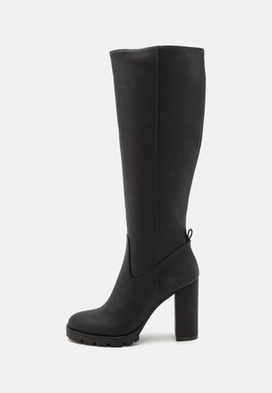 Bottes à talons hauts - black