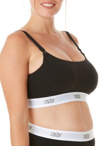 Cache Coeur - BODYGUARD ABSORBENT MATERNITY AND NURSING BRA  - Sutien pentru tricou - black Imagine miniatură 1