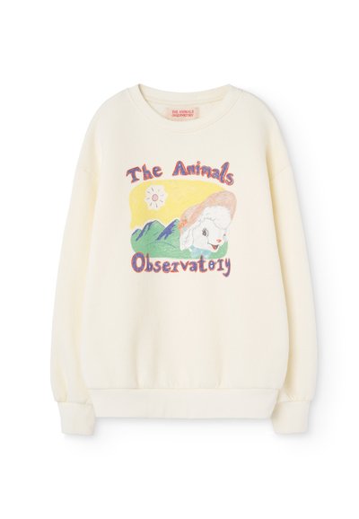 THE ANIMALS OBSERVATORY BEAR UNISEX - Sportska majica - off white