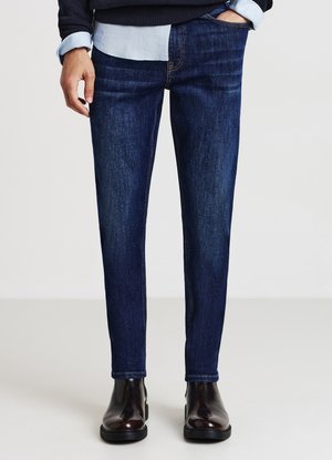 SKINNY FIT - Jeans Skinny - blu denim scuro