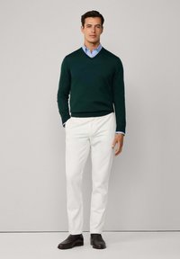 Hackett London Strickpullover - dark green