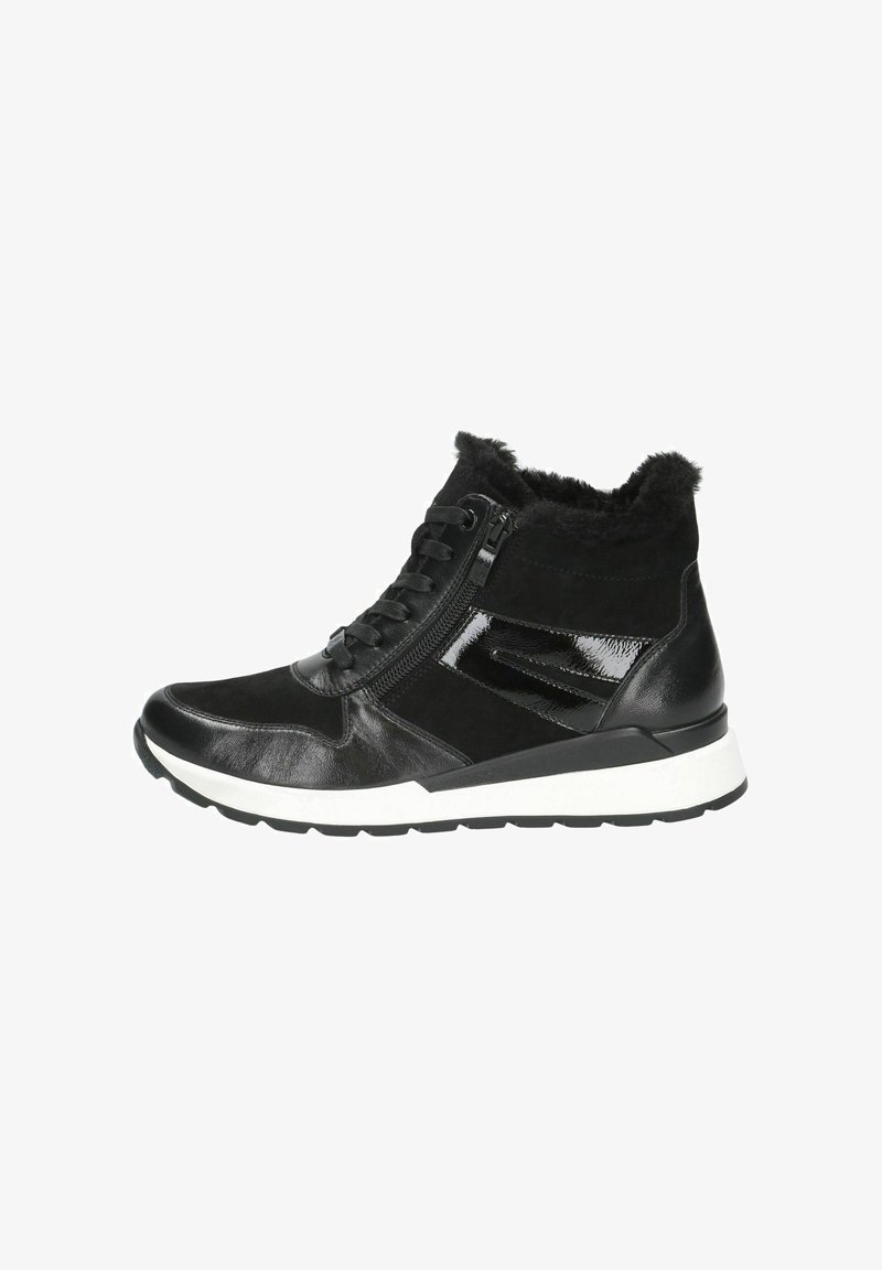 Caprice SNEAKER - Vysoké tenisky - black comb
