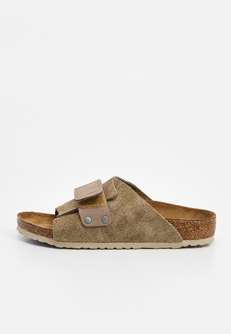 Birkenstock Muiltjes beige Birkenstock Muiltjes beige