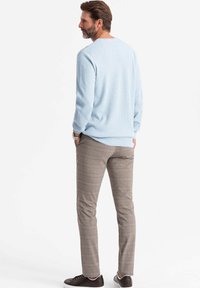 Ombre Strickpullover - light blue