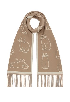 Schal - beige