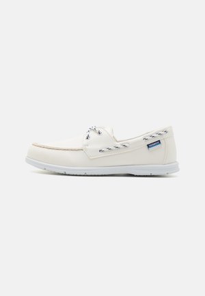 JACKMAN - Boat shoes - white