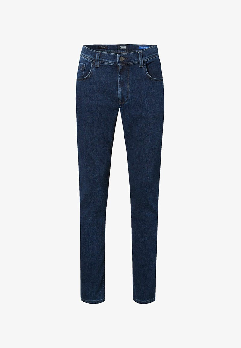Pioneer Authentic Jeans 5-POCKET RANDO - Jeans Slim Fit - dark blue stonewash (6811)